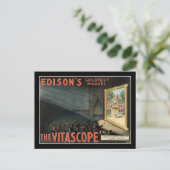 Het theaterPoster Vitascope Briefkaart (Staand voorkant)