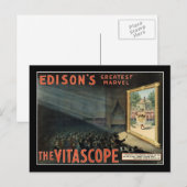 Het theaterPoster Vitascope Briefkaart (Voorkant / Achterkant)