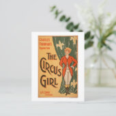 Het theatrisch Poster van Circus Girl #1 Briefkaart (Staand voorkant)