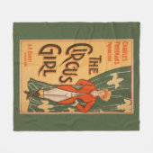 Het theatrisch Poster van Circus Girl #1 Fleece Deken (Voorkant (Horizontaal))