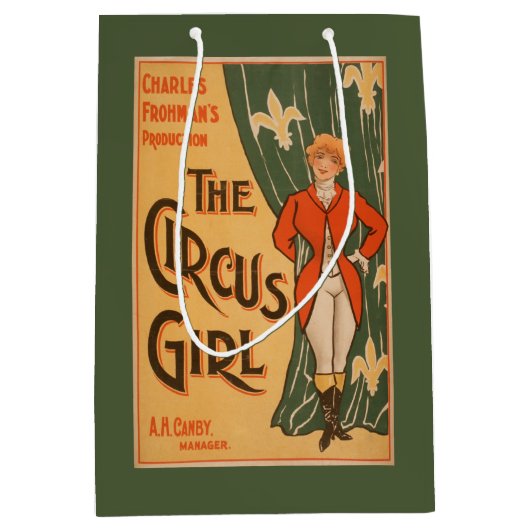 Het theatrisch Poster van Circus Girl #1 Medium Cadeauzakje (Voorkant)