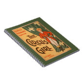 Het theatrisch Poster van Circus Girl #1 Notitieboek (Rechterzijde)