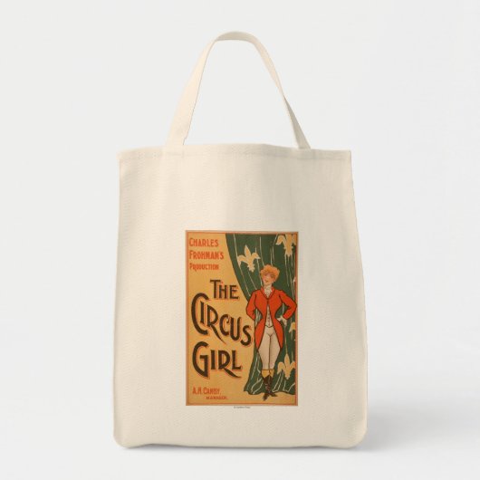 Het theatrisch Poster van Circus Girl #1 Tote Bag (Voorkant)