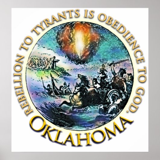 Het Theekransje Pooster van Oklahoma Poster (Voorkant)