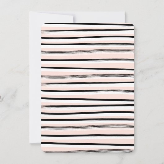 Het thema Bridal Shower Uitnodigingen van Parijs (Achterkant)