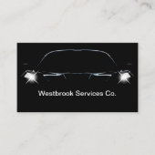Het thema Cool Automotive Services Visitekaartje (Voorkant)
