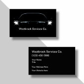 Het thema Cool Automotive Services Visitekaartje