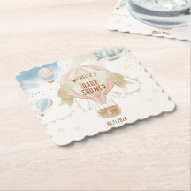 Het Thema 'hete luchtballon' voor een babyborrel i