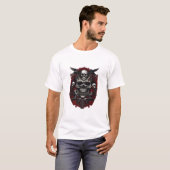 Het thema mentale dood in t-shirt (Voorkant volledig)
