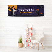 Het thema Persoonlijke Happy Birthday-feestbanner Spandoek (Insitu)