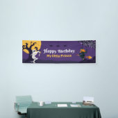 Het thema Persoonlijke Happy Birthday-feestbanner Spandoek (Beurs)