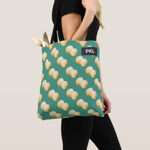 Het thema Pickles van gepeelde uien - om het even Tote Bag