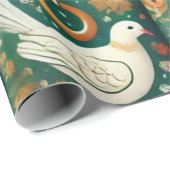 Het thema van 12 dagen kerst cadeaupapier (Rol Hoek)