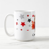 Het thema van Canada Day Koffiemok (Links)