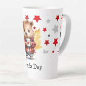 Het thema van Canada Day Latte Mok (Rechterhoek)