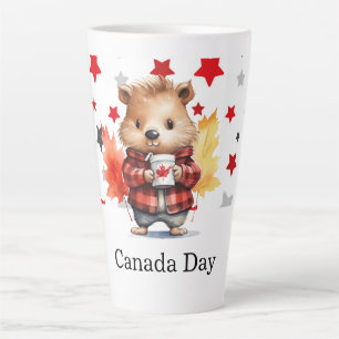 Het thema van Canada Day Latte Mok