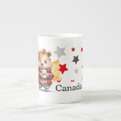Het thema van Canada Day Porselein Kop (Voorkant)