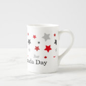 Het thema van Canada Day Porselein Kop (Rechts)