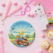 Het thema van de ark van Noach Papieren Bordje (Feest)