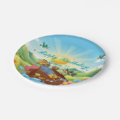 Het thema van de ark van Noach Papieren Bordje (Gekanteld)