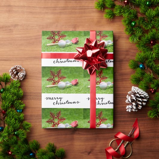 Het thema van de Baseball Christmas Cadeaupapier (Feestdagen Geschenken)