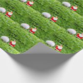 Het thema van de Baseball Christmas Cadeaupapier (Hoek)