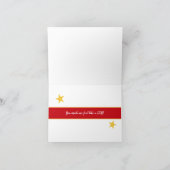 Het Thema van de Film van de Gift van de partij Bedankkaart (Binnen)