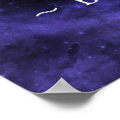 Het thema van de Keltische bruiloft Welkom bij ons Poster (Hoek)