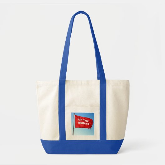 Het thema van de rebellen tote bag (Voorkant)