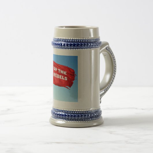 Het thema van de rebellen was Beer Stein Bierpul (Voorkant rechts)