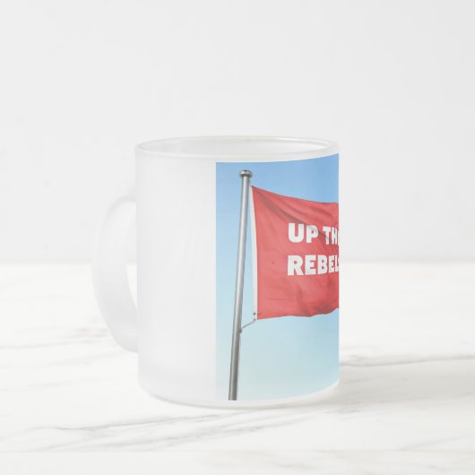 Het thema van de rebellen was Frosted Mok (Voorkant links)