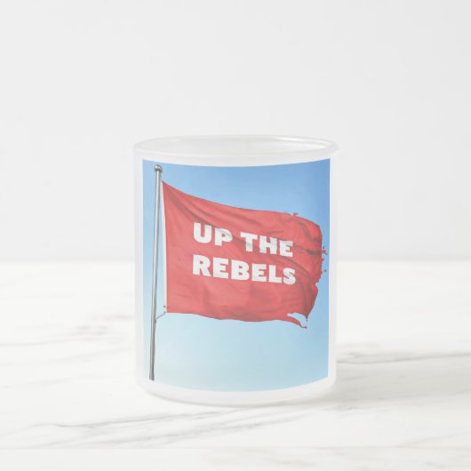 Het thema van de rebellen was Frosted Mok (Center)