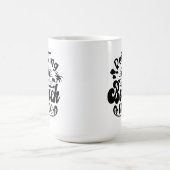 Het thema van de zomervakantie koffiemok (Center)