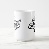 Het thema van de zomervakantie koffiemok (Center)