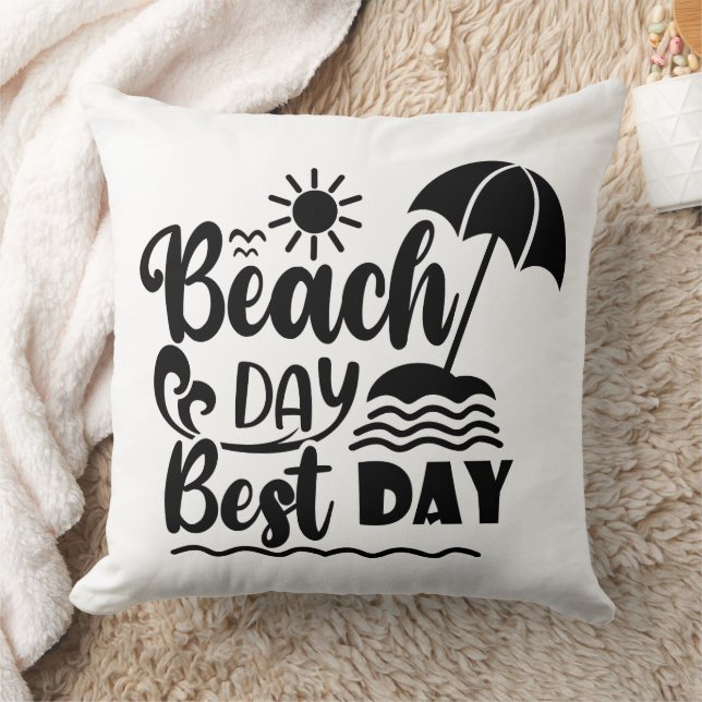 Het thema van de zomervakantie kussen (Deken)