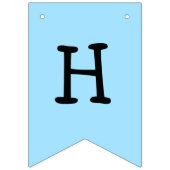 Het thema van Happy Birthday Boy's Woodland Vlaggetjes (Tweede vlag)