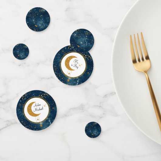 Het thema van het Baby shower over de Maan Confetti (Groep)