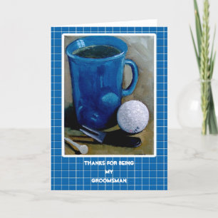 HET THEMA VAN HET GOLF: Bedankt voor het Zijn Mijn
