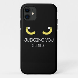 Het thema van Judging You Silently Case-Mate iPhone Case