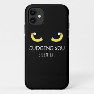 Het thema van Judging You Silently Case-Mate iPhone Case