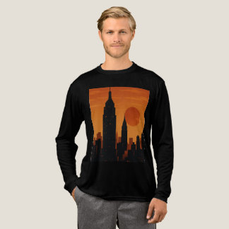 Het thema van New York Tri-Blend Shirt