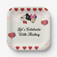 Het thema van Schattige Mickey