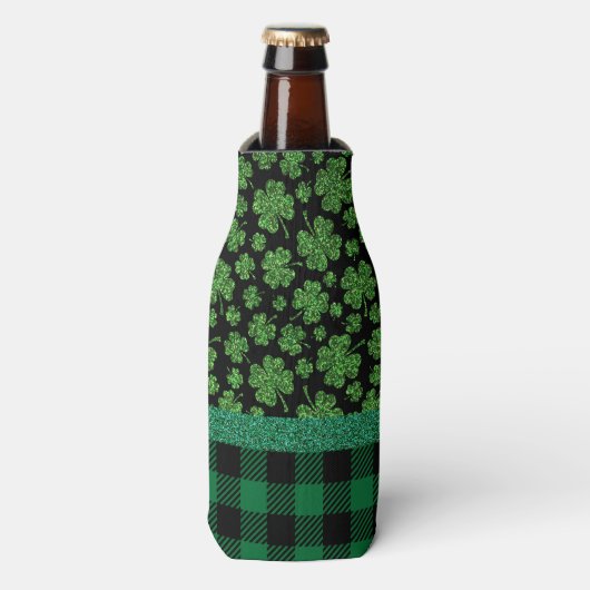 Het thema van St. Patrick's Day Flesjeskoeler (Fles Voorkant)