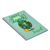 Het thema van St. Patrick's Day Notitieboek (Rechterzijde)