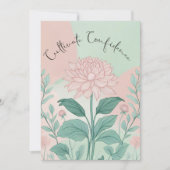 Het thema vertrouwen cultiveren kaart (Voorkant)