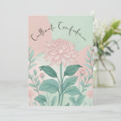 Het thema vertrouwen cultiveren kaart (Staand voorkant)