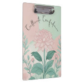 Het thema vertrouwen cultiveren klembord (Rechts)