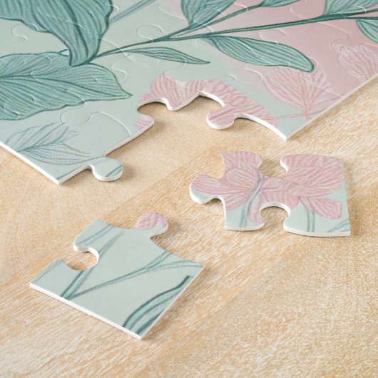 Het thema vertrouwen cultiveren legpuzzel (Zijkant)