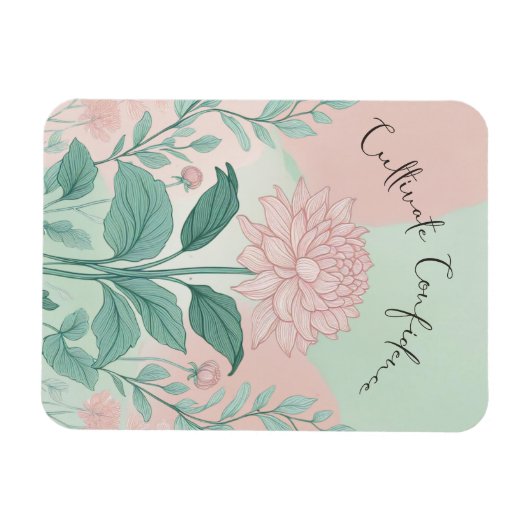 Het thema vertrouwen cultiveren magneet (Horizontaal)