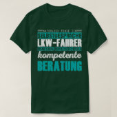 het thema vrachtwagenchauffeurs is een groot goed t-shirt (Design voorkant)